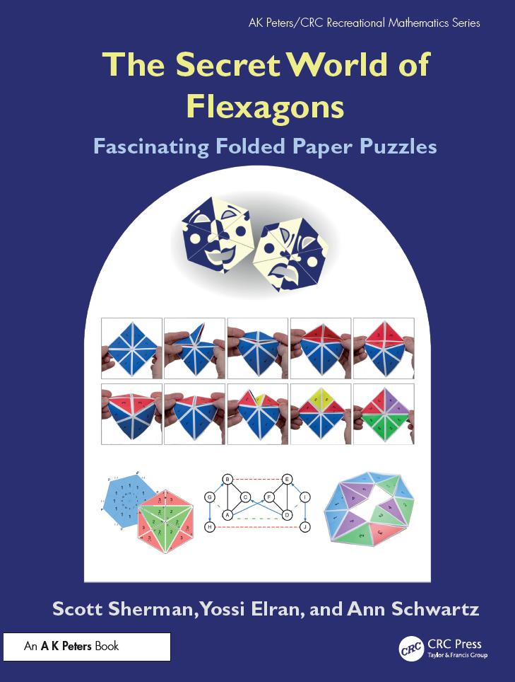 cover art for the book: The Secret World of Flexagons