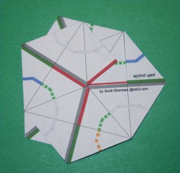 after preparation, before folding