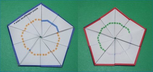finished flexagon