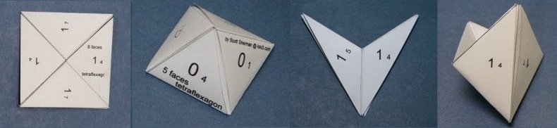 tetraflexagon pictures