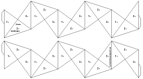net for right decaflexagon with 6 sides