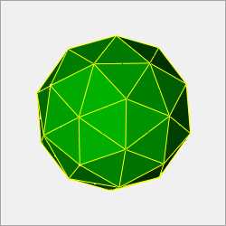 60D, pentakis dodecahedron